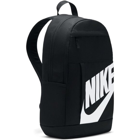 NIKE Unisex Sports Bag Backpack Black/White, - Picture 3 of 9